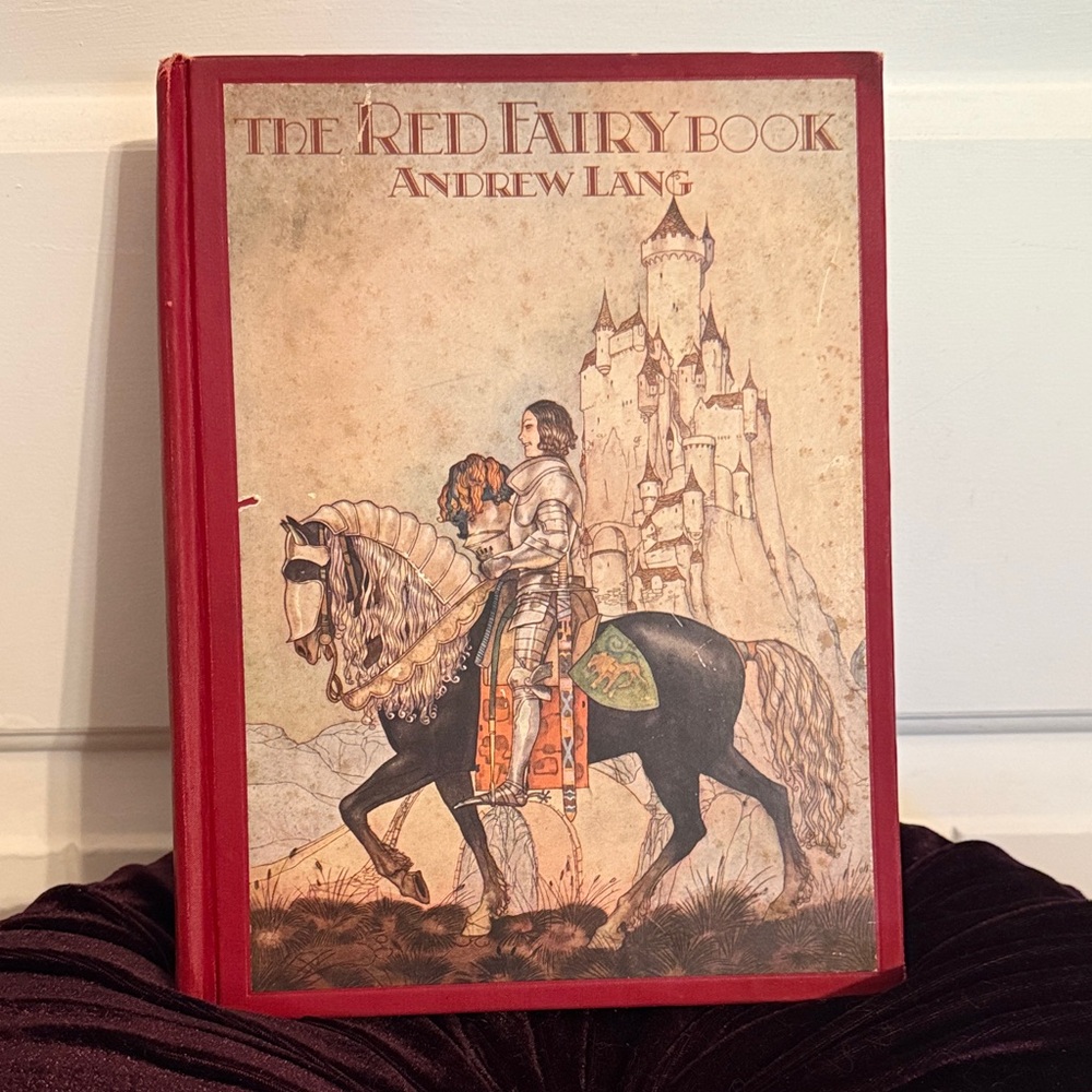 The Red Fairy Book by Andrew Lang - Red Hardcover